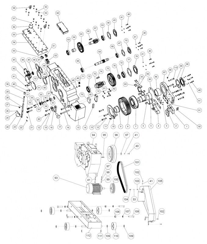 Фото 13 - Резчик арматуры GROST RC-50М01.