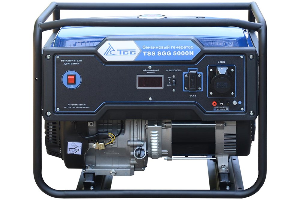 Фото 9 - Бензогенератор TSS SGG 5000N.