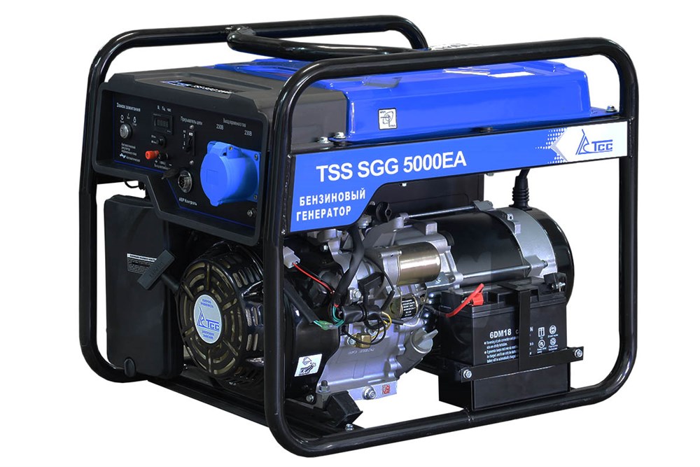 Фото 29 - Бензогенератор TSS SGG 5000 EA c АВР.