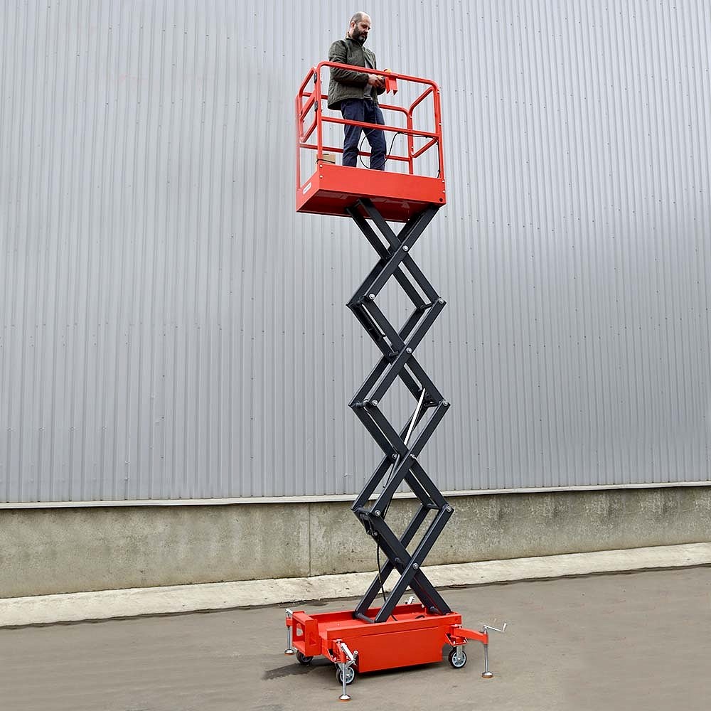 Фото 49 - Ножничный подъемник QX-030-039 OXLIFT 300 кг 3,9 м.
