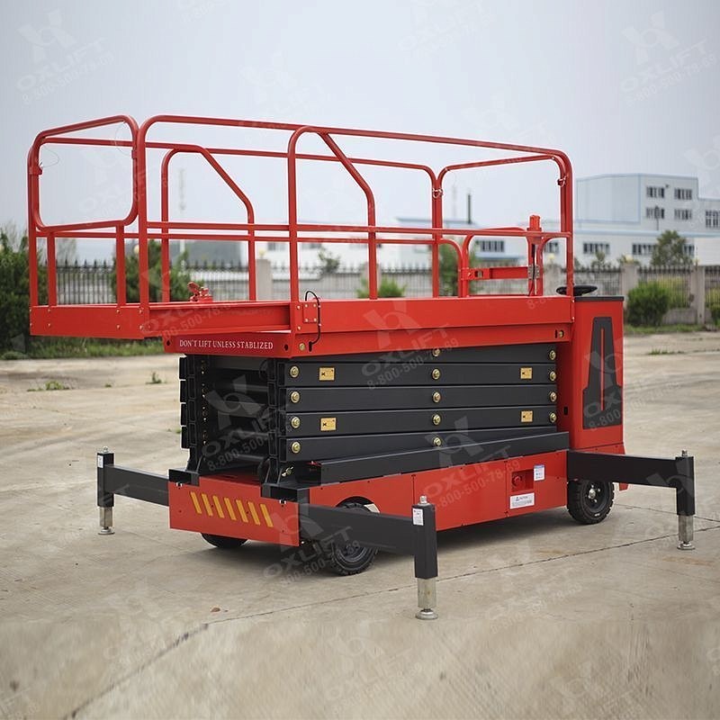 Фото 39 - Самоходный Ножничный Подъемник QZ-030-110 WD OXLIFT 300 кг 11 м.