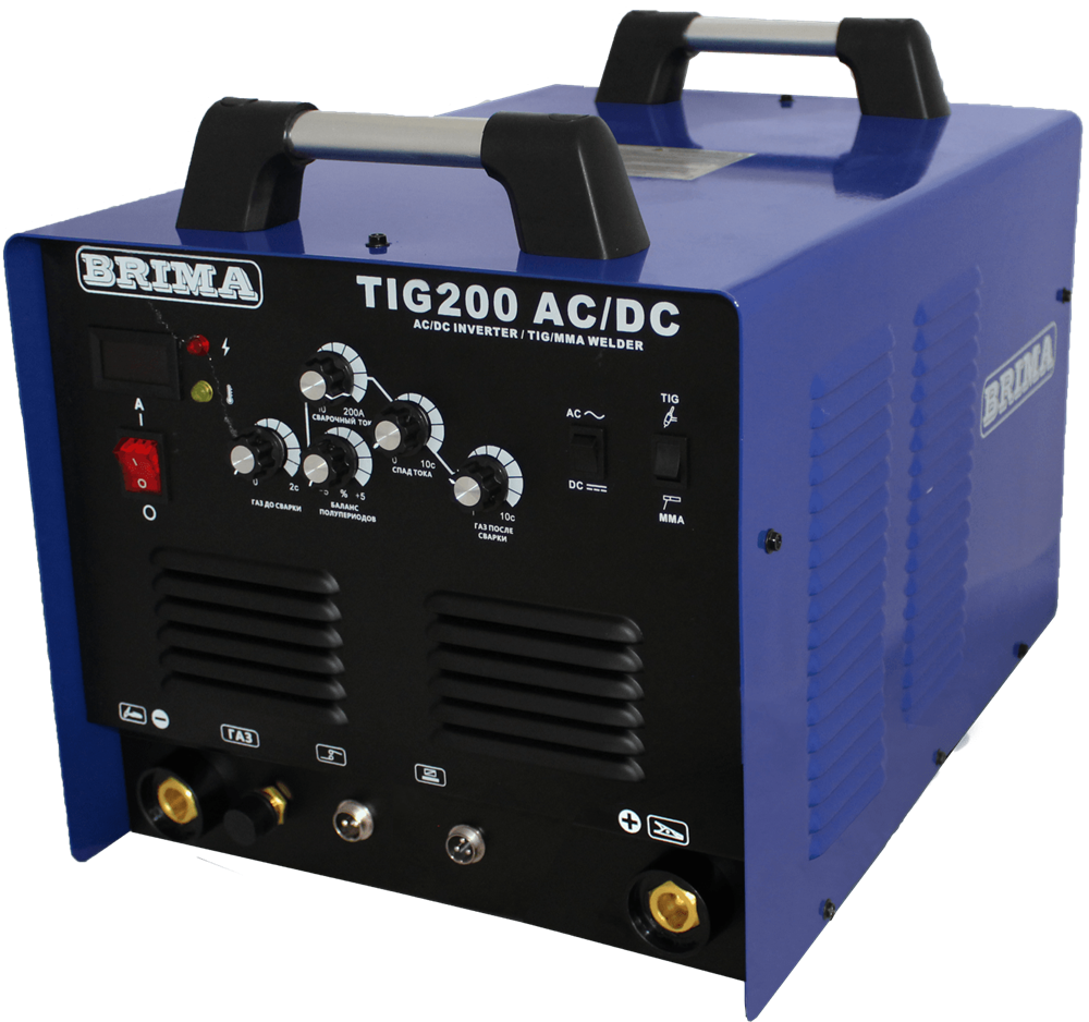 Фото 9 - Установка аргонодугой сварки BRIMA TIG-200 AC/DC.