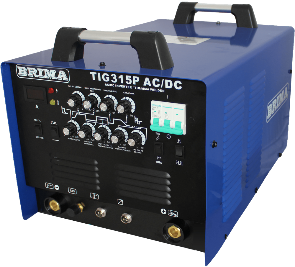 Фото 38 - Установка аргонодугой сварки BRIMA TIG-315P AC/DC.