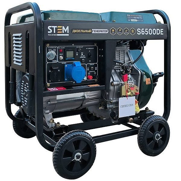 Фото 13 - ГЕНЕРАТОР ДИЗЕЛЬНЫЙ STEM TECHNO S6500DE (6,5 КВТ).