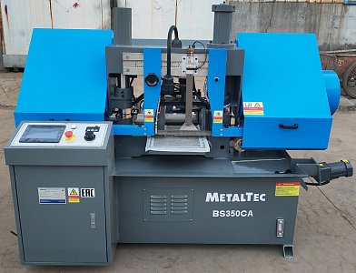 Фото 40 - MetalTec BS 350 CA автоматический колонный ленточнопильный станок.