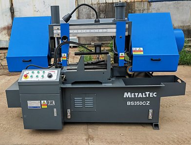 Фото 54 - MetalTec BS 350 CZ ленточнопильный станок c поворотом пильного модуля под углом 45 — 90°.