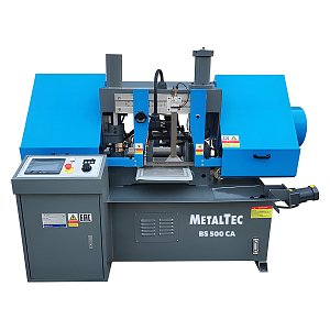 Фото 5 - MetalTec BS 500 ZA автоматический колонный ленточнопильный станок.