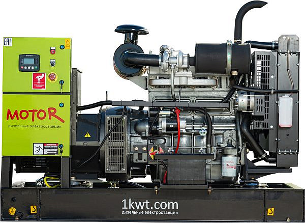 Фото 74 - АД60-Т400 дизельный генератор Motor 60 кВт Открытая на двигателе RICARDO / N4105ZLD.