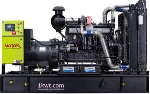 Фото 7 - АД315-T400 дизельный генератор Motor 315 кВт Открытая на двигателе WOLING / WLG450.
